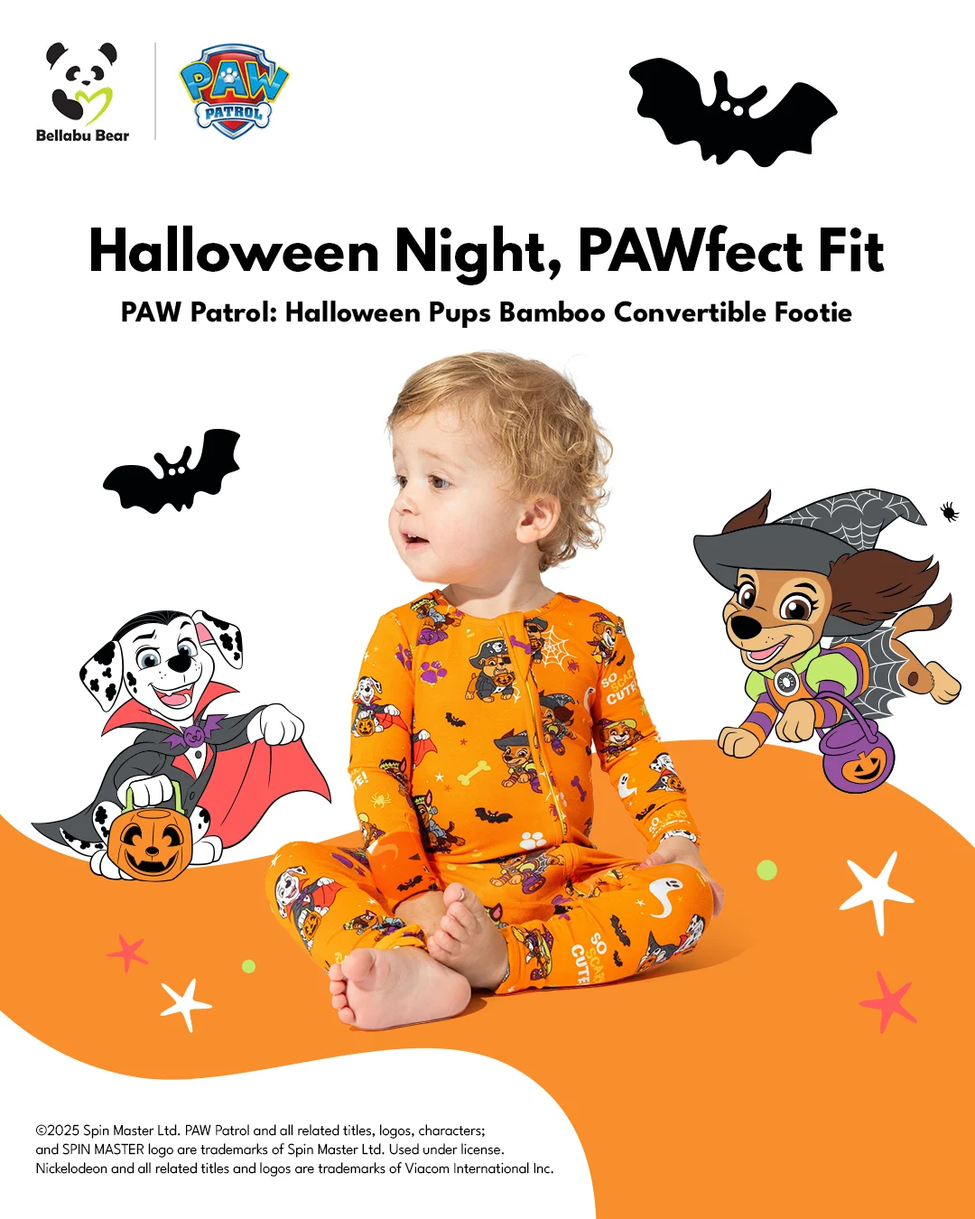 Bellabu Bear bamboo kids pajamas static ad - Bellabu Bear campaign variant 4 - Meta ad by StaticMint