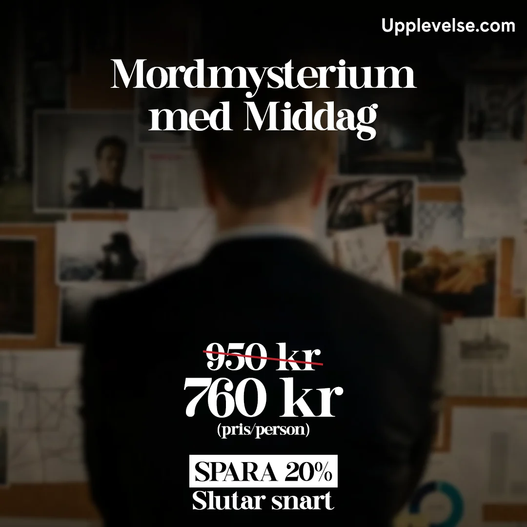 Upplevelse.com Swedish gift experience static ad creative variant 2 by StaticMint