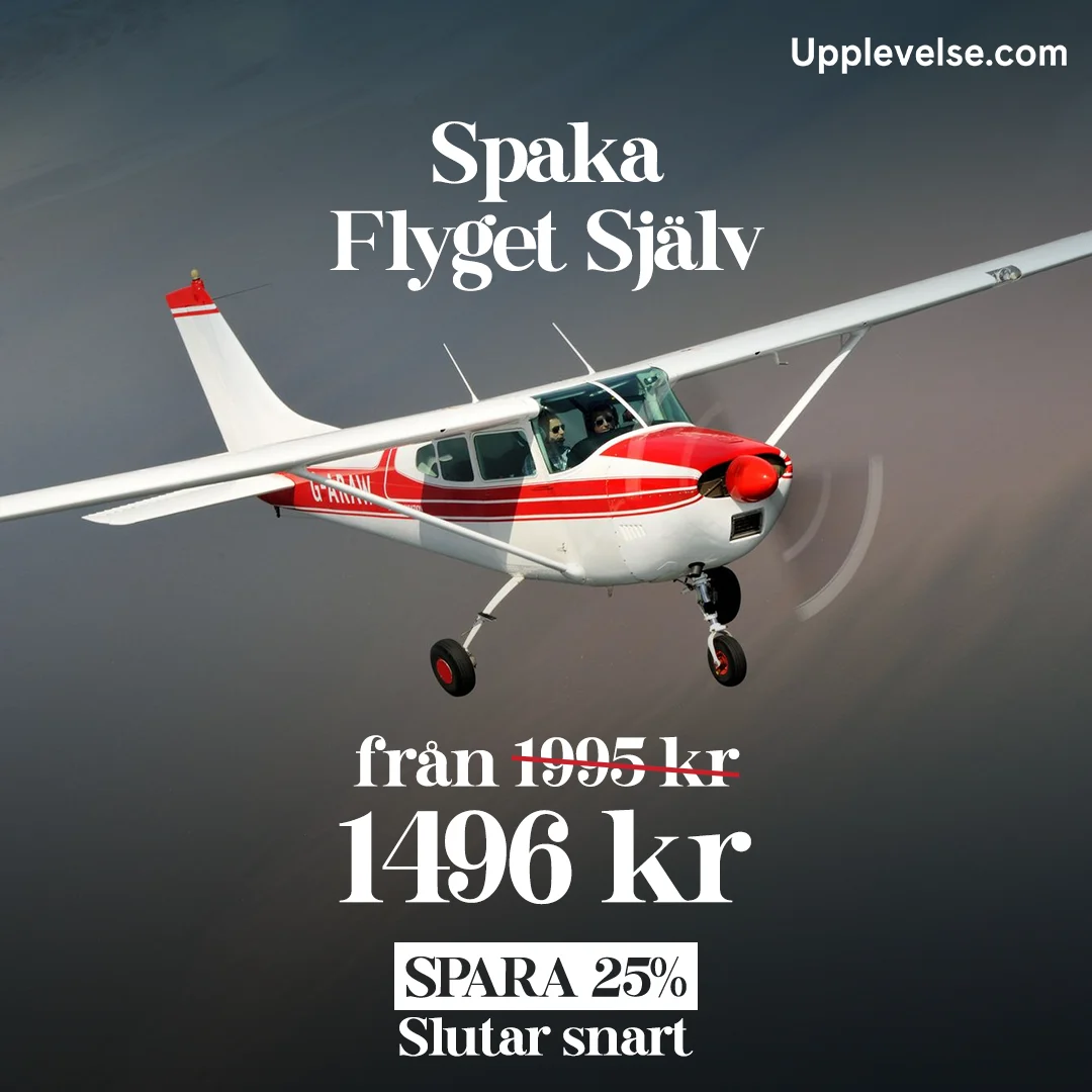 Upplevelse.com Swedish gift experience static ad creative variant 3 by StaticMint
