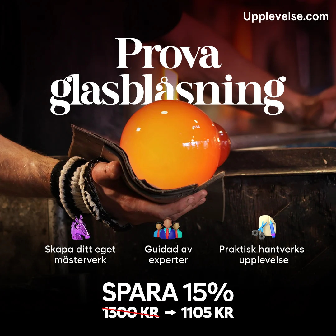 Upplevelse.com Swedish gift experience static ad creative variant 5 by StaticMint